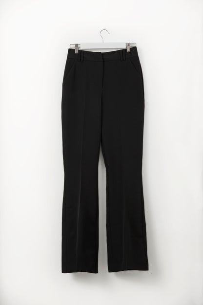 MIA. Black high waisted flared trouser