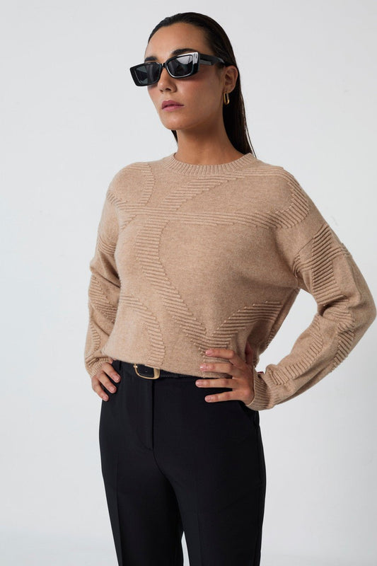 CLAIRE. Cashmere Blend Jumper - UPTOANI