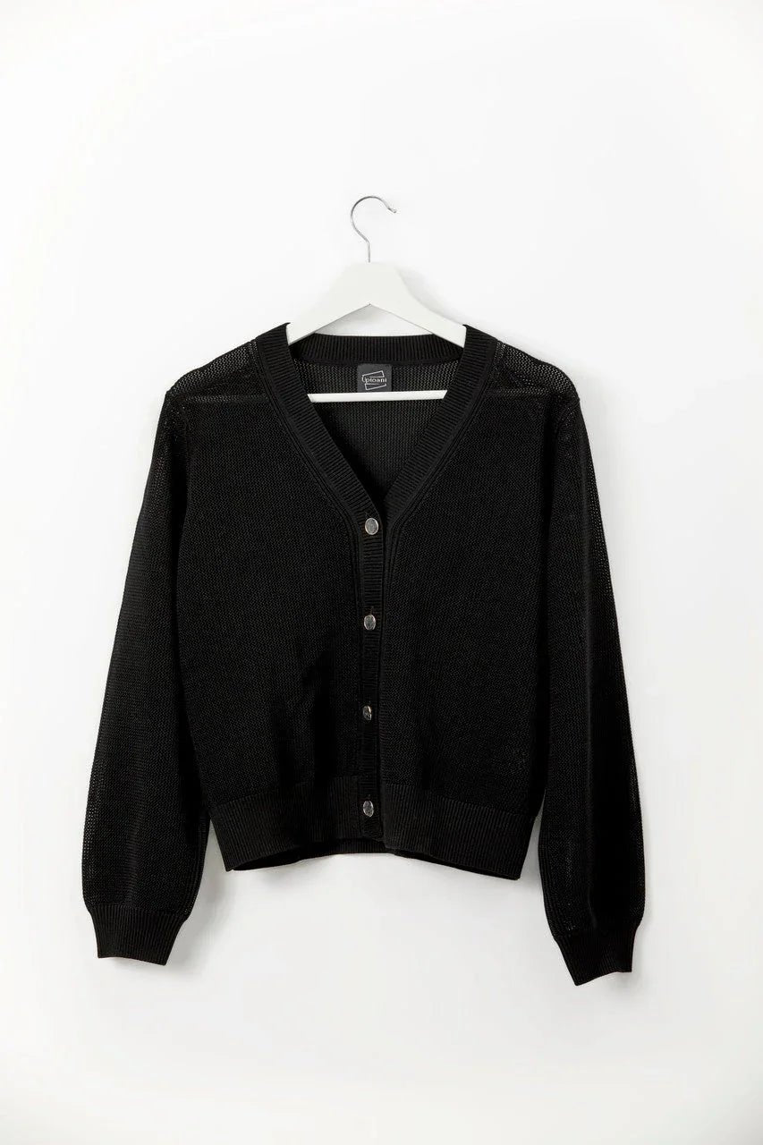 LUNA. Open knit cardigan - UPTOANI
