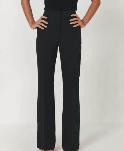 MIA. Black high waisted flared trouser - UPTOANI