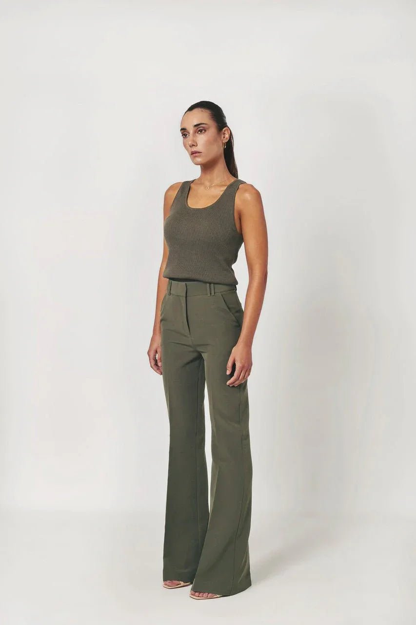 MIA. High waisted flared trouser - UPTOANI