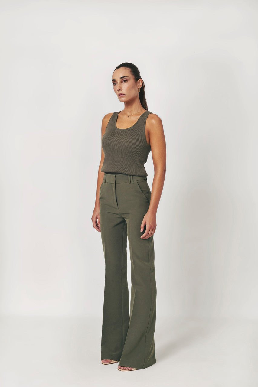 MIA. High waisted flared trouser - UPTOANI